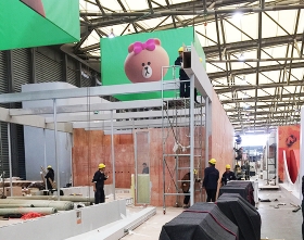 line friends展會制作